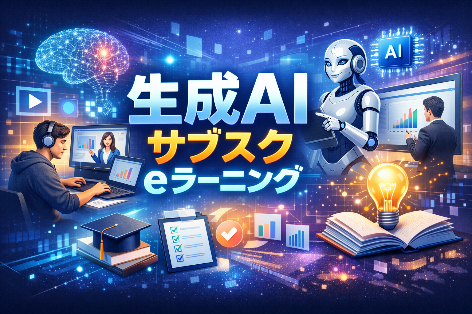 生成AIサブスクeラーニング